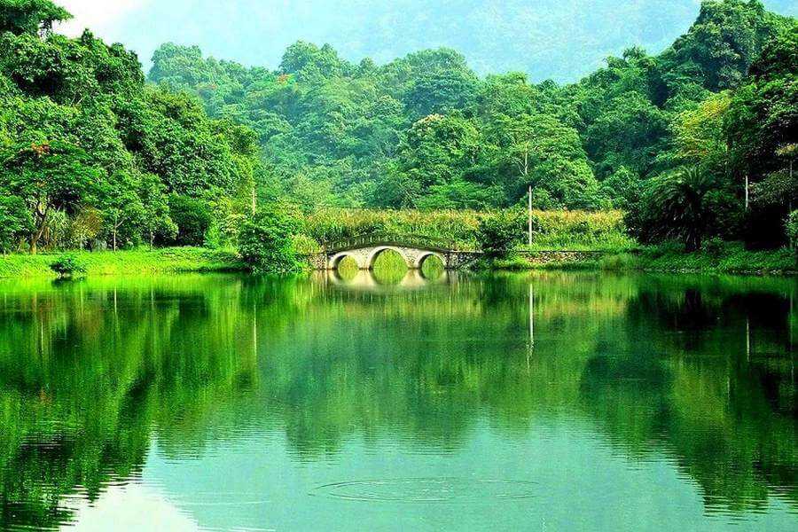 Phong cảnh tuyệt đẹp tại vườn quốc gia Cúc Phương