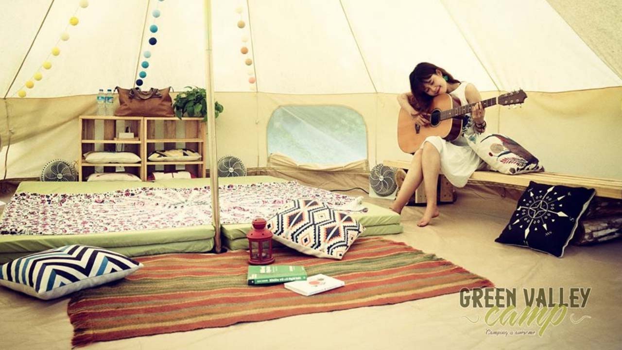 Bên trong những túp lều nhỏ xinh của Green Valley Camp Cát Bà