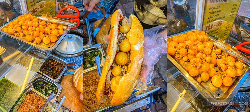 bánh mì trứng non vũng tàu