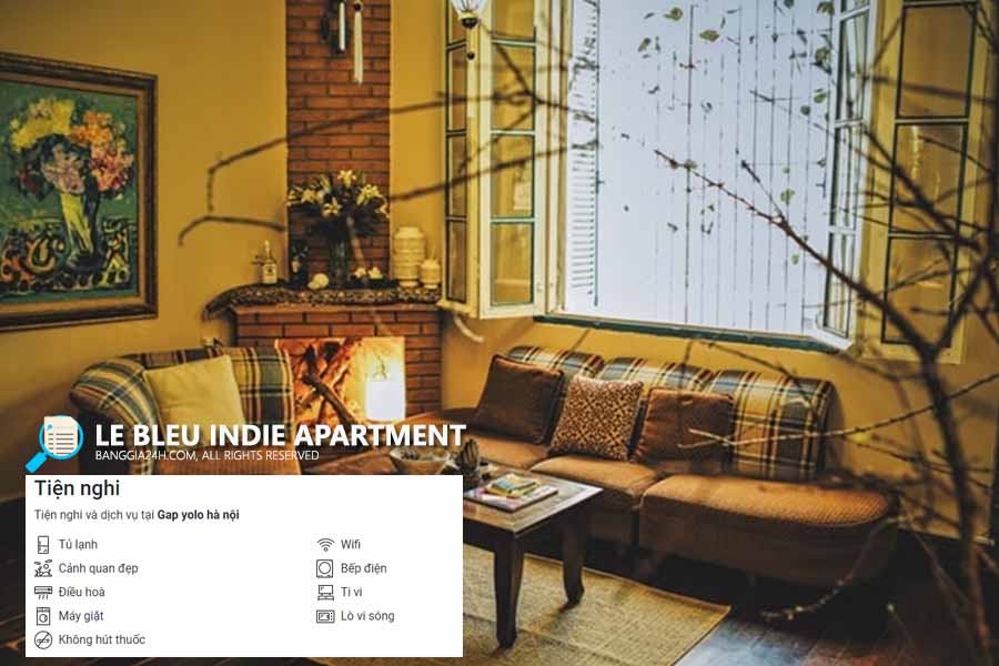 Le Bleu Indie Apartment Homestay Hoàn Kiếm giá rẻ
